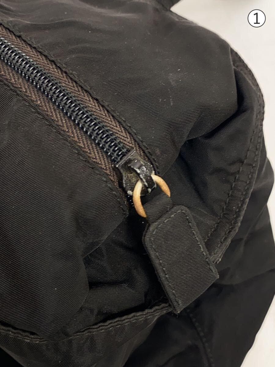 PRADA Tote Bag Nylon BLK Solid 8