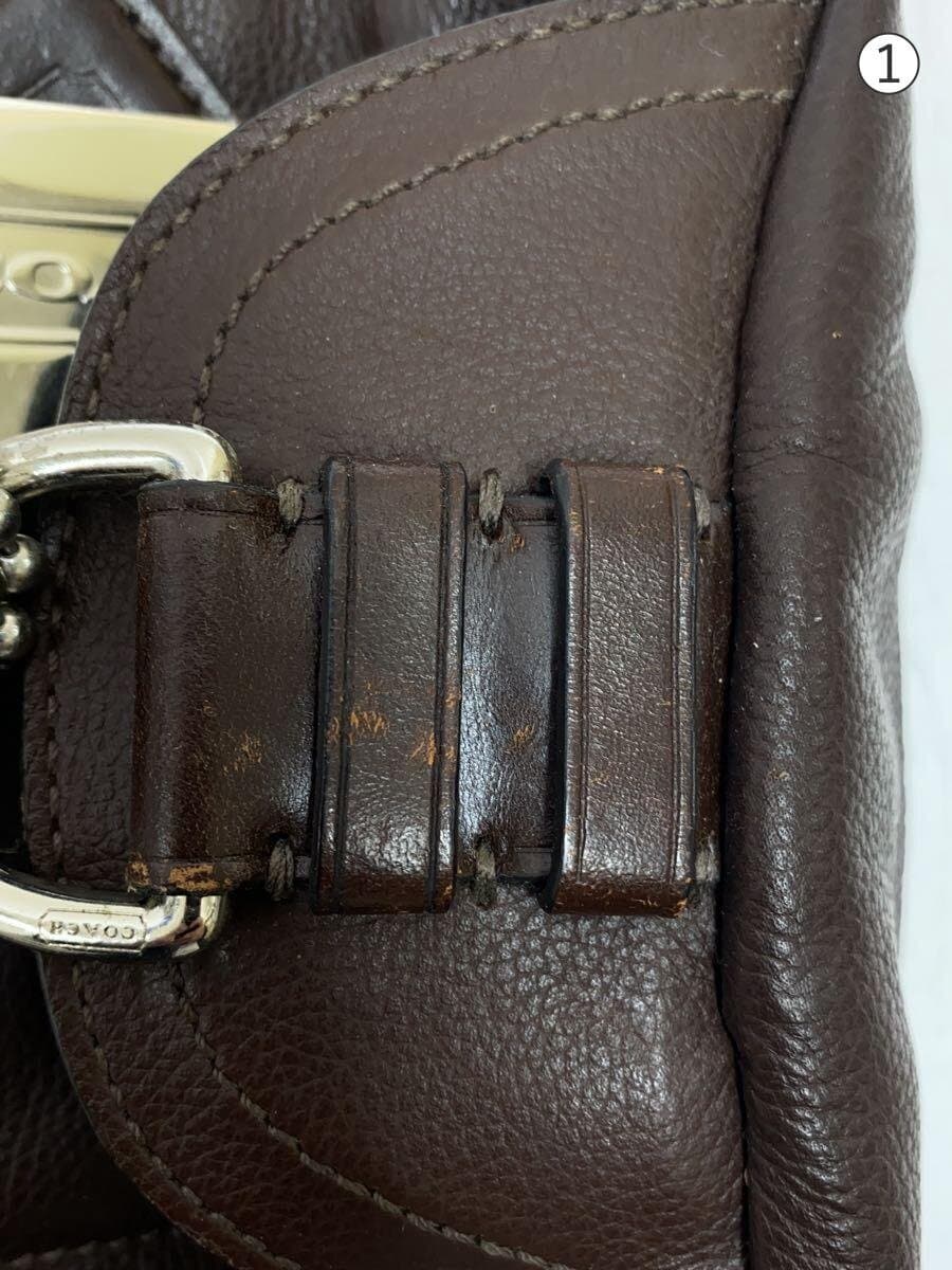 COACH Waist Bag Leather BRW 7