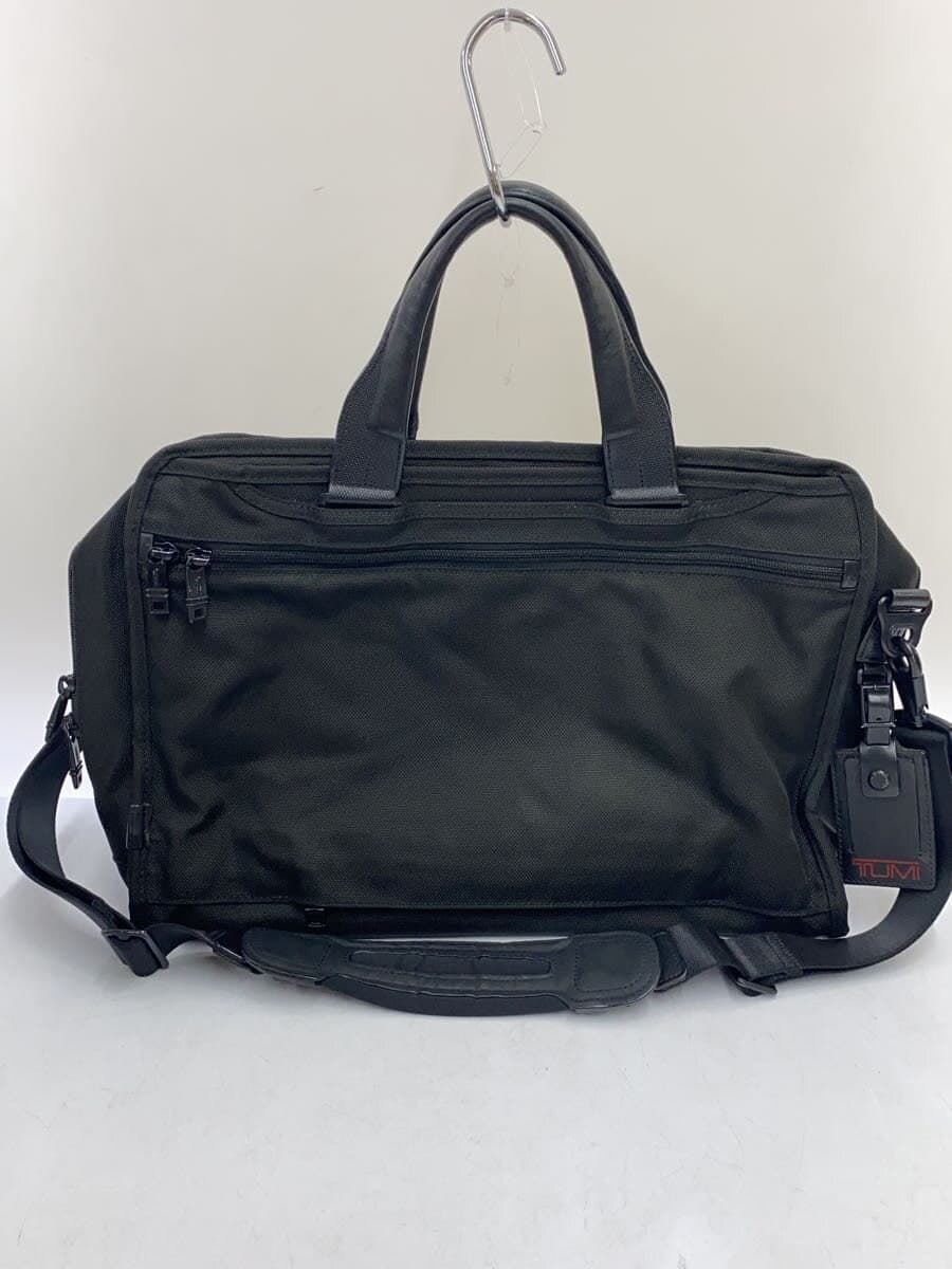 TUMI Briefcase Canvas BLK Solid ALPHAⅡ 3