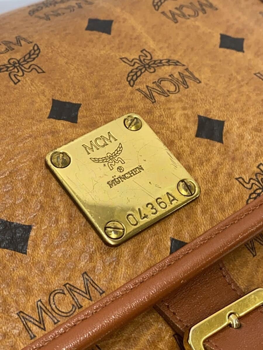 MCM shoulder bag -- CML all-over pattern 0436a 6