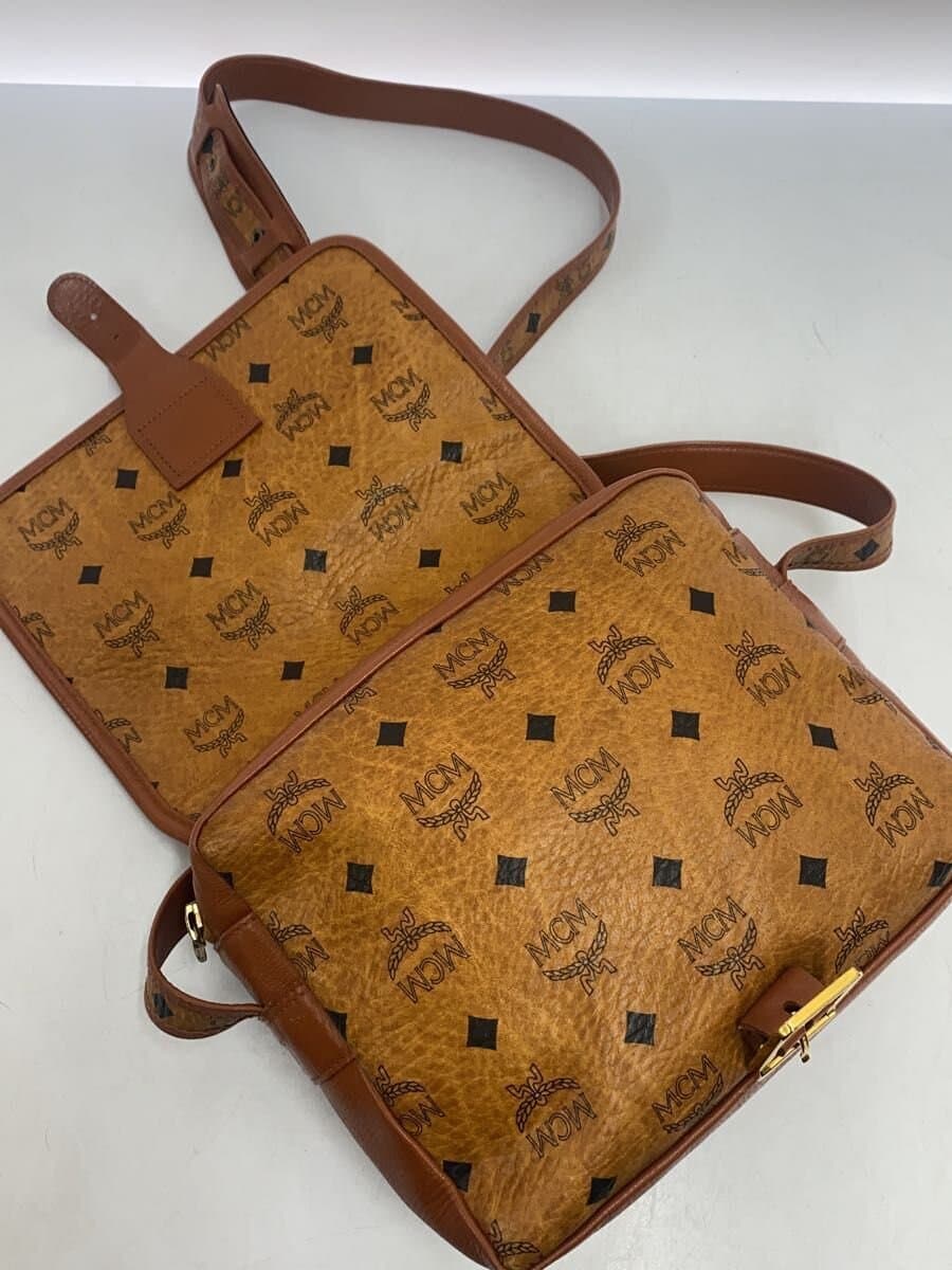 MCM shoulder bag -- CML all-over pattern 0436a 7