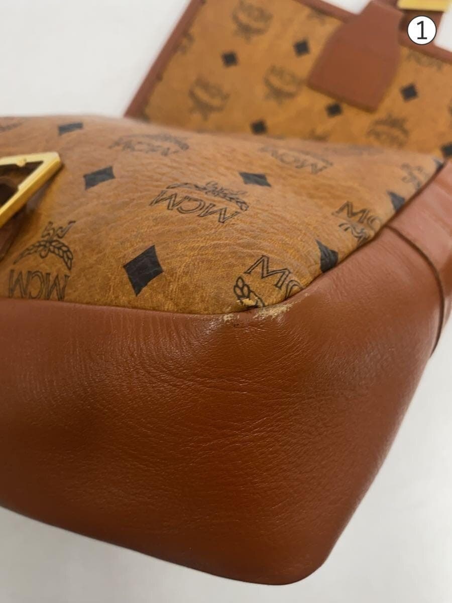 MCM shoulder bag -- CML all-over pattern 0436a 9