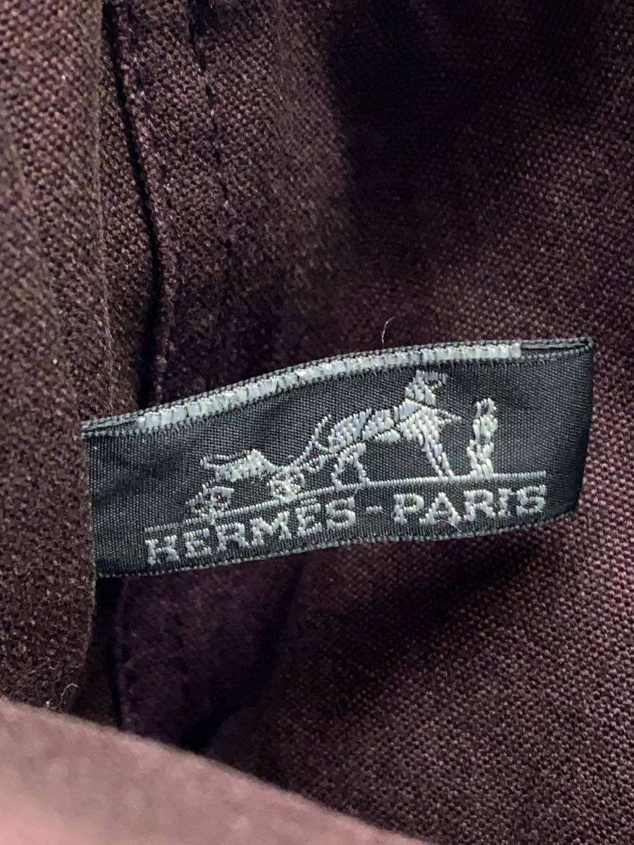 HERMES Fourre-Tout PM Handbag Canvas BRD 5