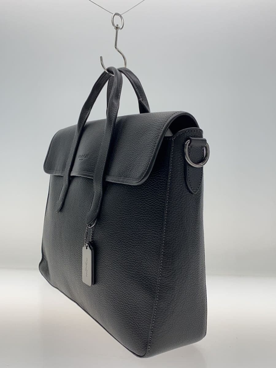 COACH Portfolio Briefcase Leather BLK C2461-C9875 2