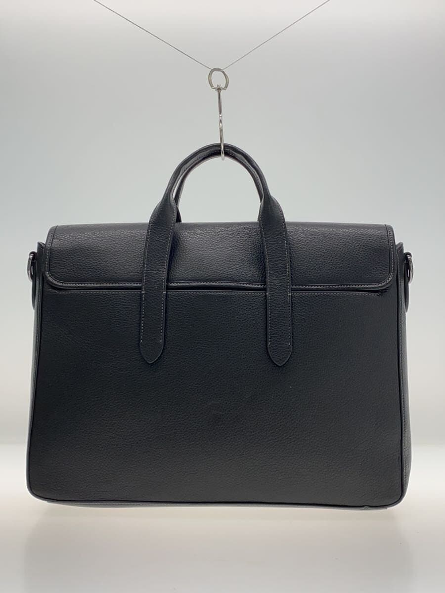 COACH Portfolio Briefcase Leather BLK C2461-C9875 3