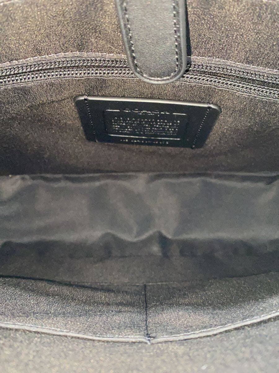 COACH Portfolio Briefcase Leather BLK C2461-C9875 6