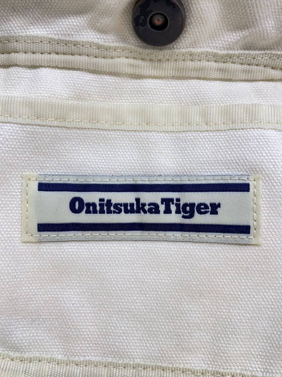 Onitsuka Tiger Tote Bag Canvas WHT 5