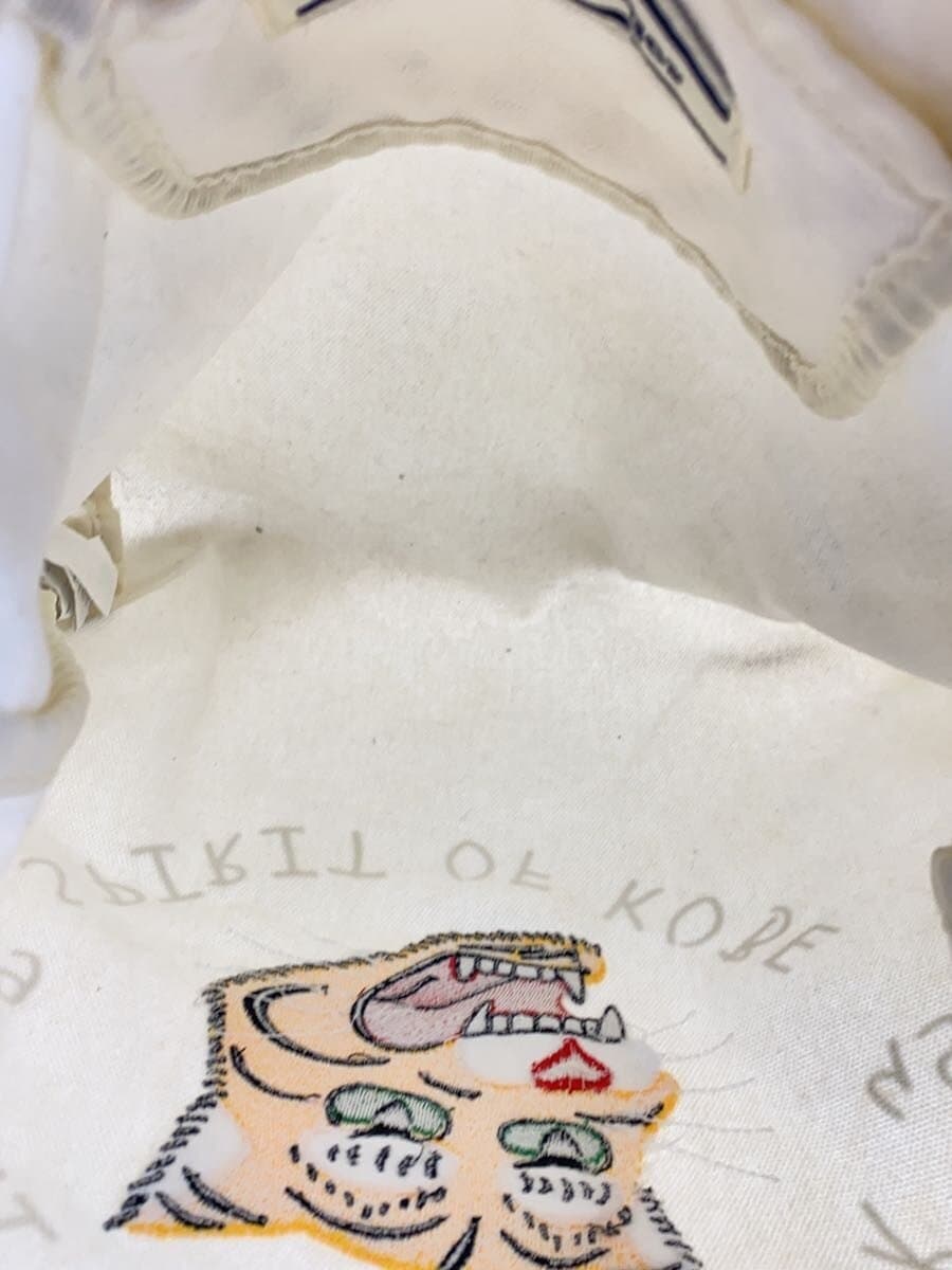 Onitsuka Tiger Tote Bag Canvas WHT 6