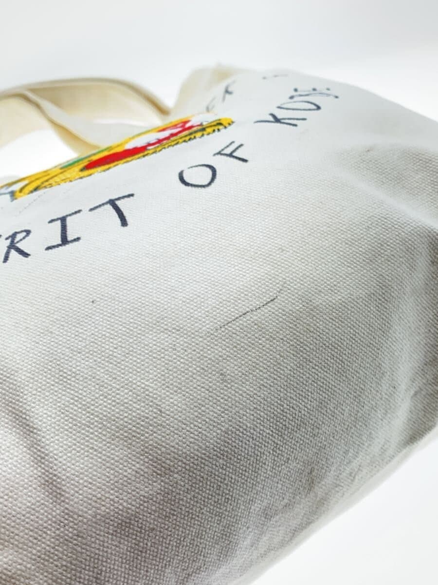 Onitsuka Tiger Tote Bag Canvas WHT 7