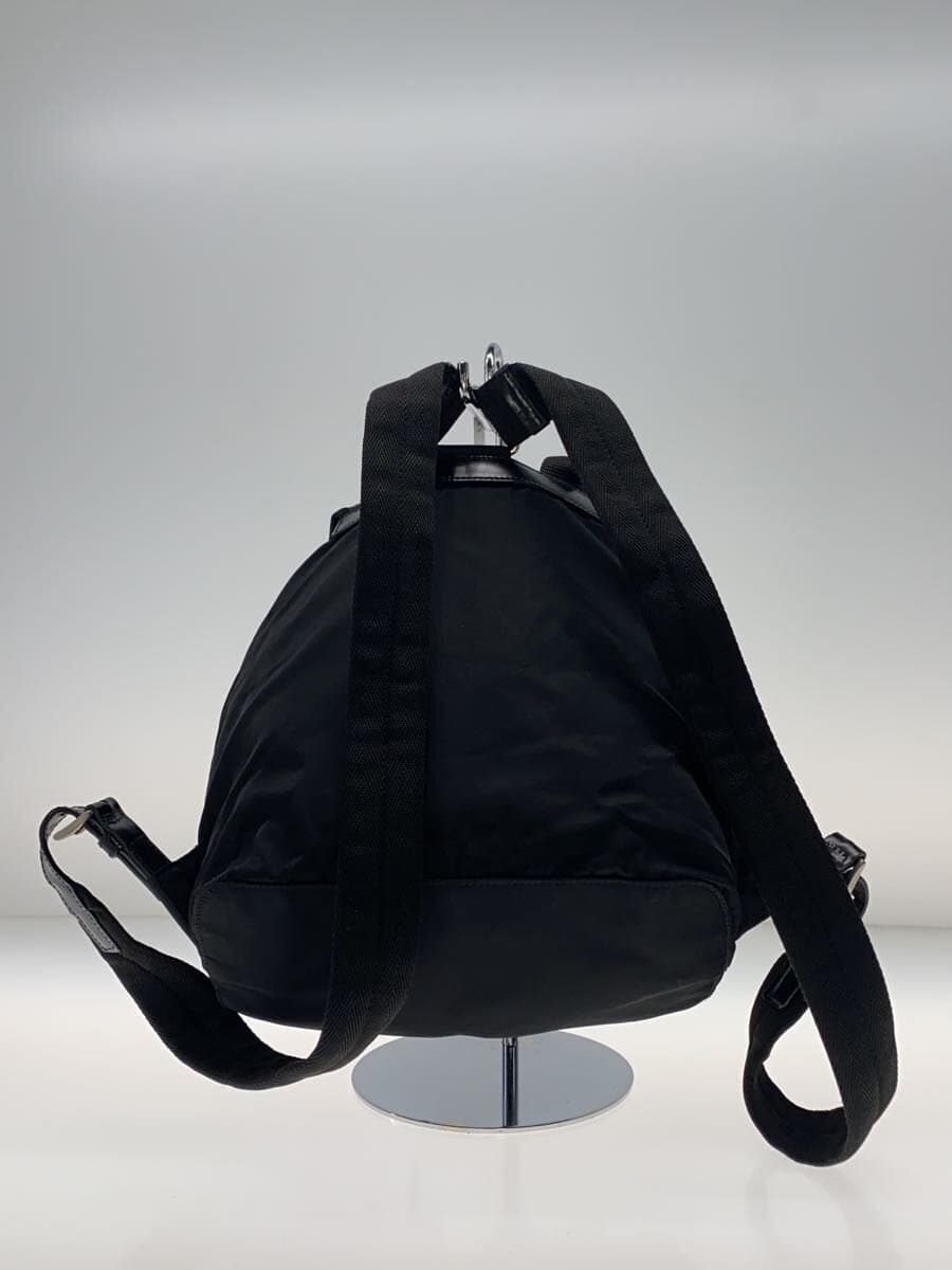 PRADA Backpack Nylon BLK Triangle Logo 3