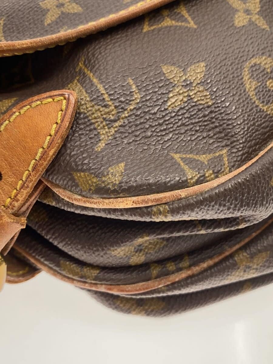LOUIS VUITTON1)Saumur 30_Monogram Canvas PVC BRW 8