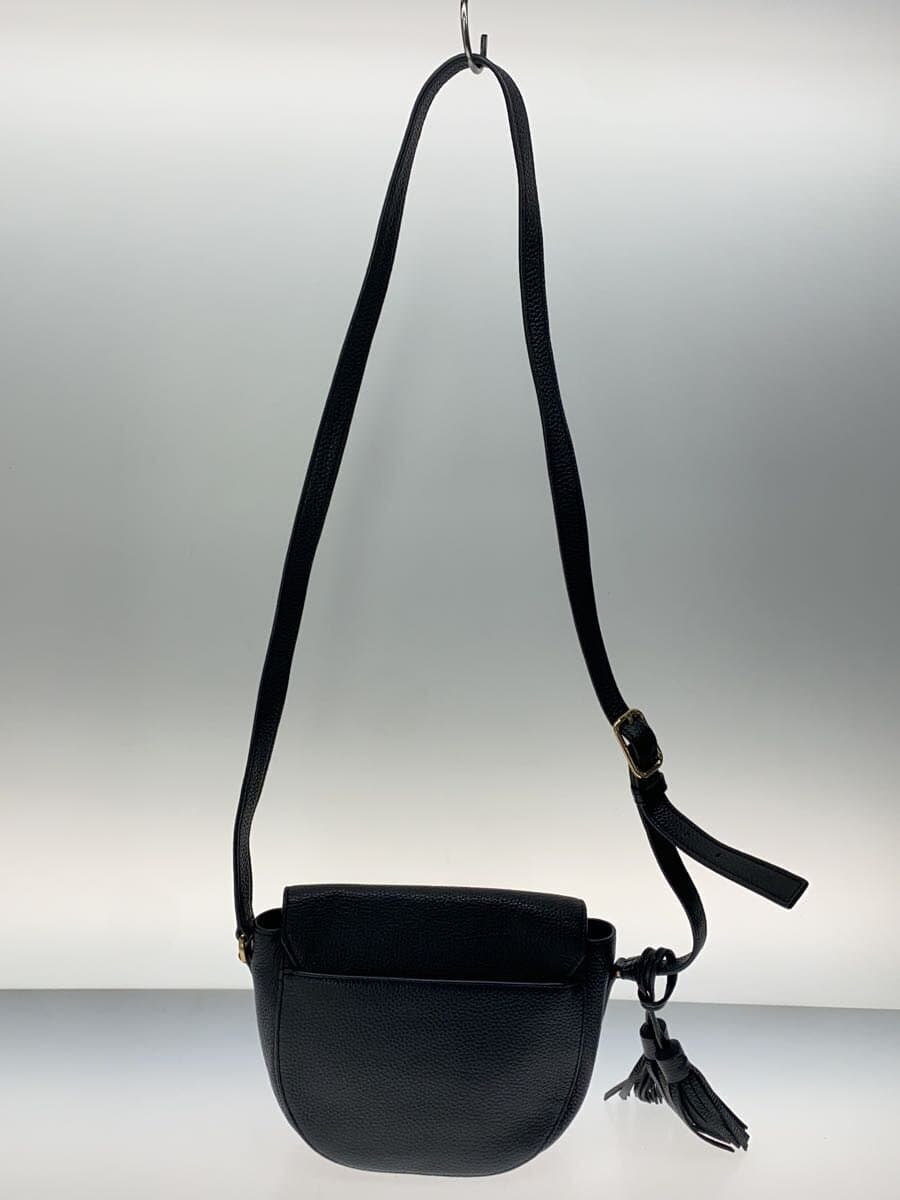 TORY BURCH Shoulder Bag Leather BLK 3