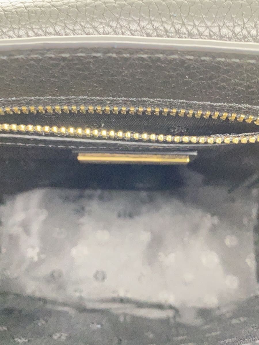 TORY BURCH Shoulder Bag Leather BLK 6