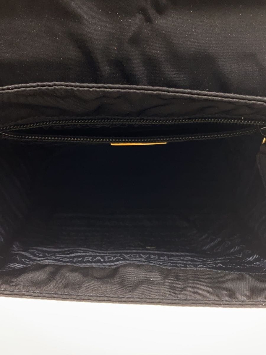 PRADA Handbag Nylon BLK 6