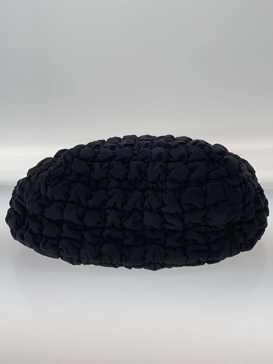 COS Shoulder Bag BLK Fluffy Quilted Bag 4