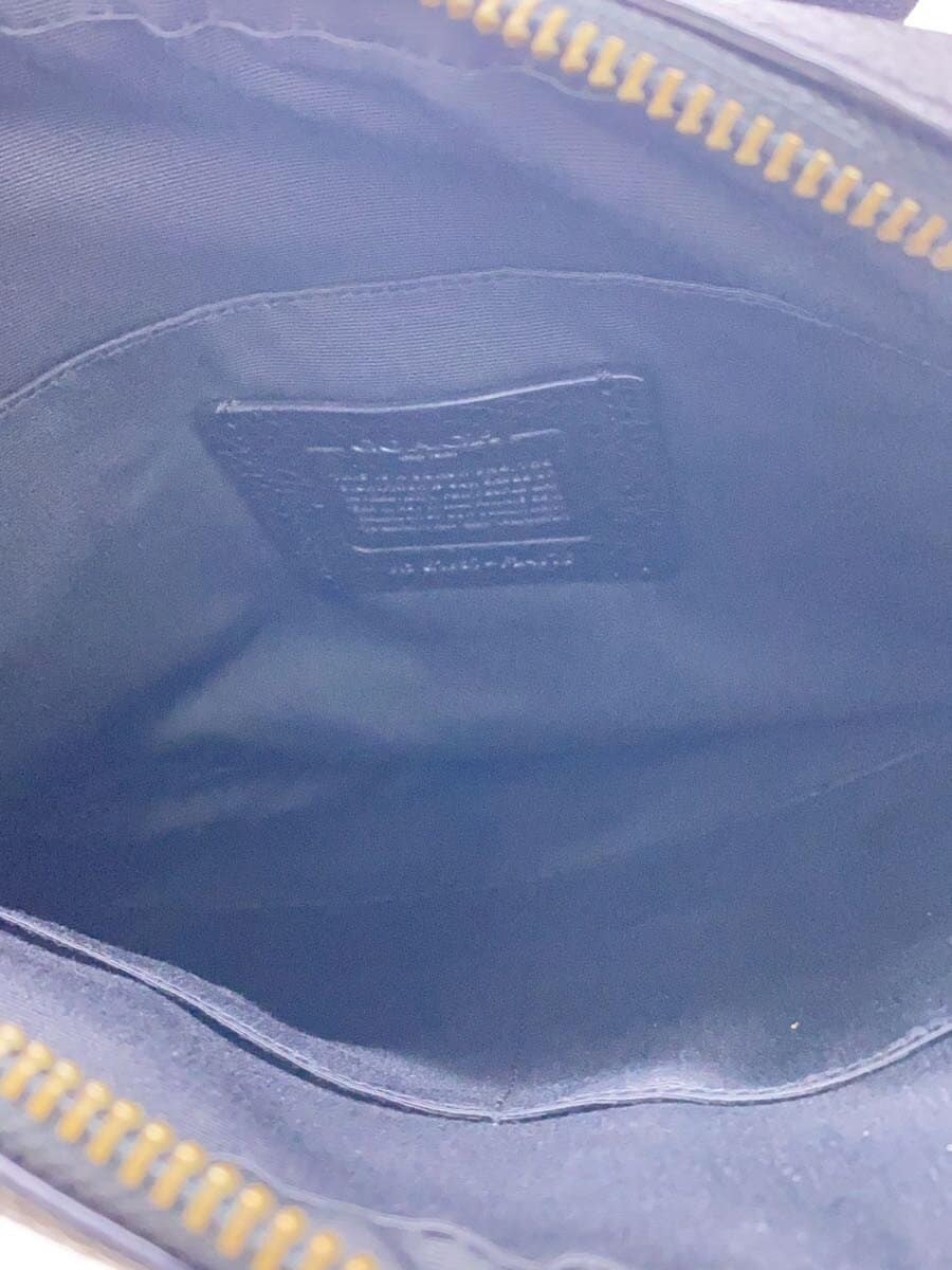 COACH Charles Camera Bag Shoulder Bag Leather BLK f24876 6