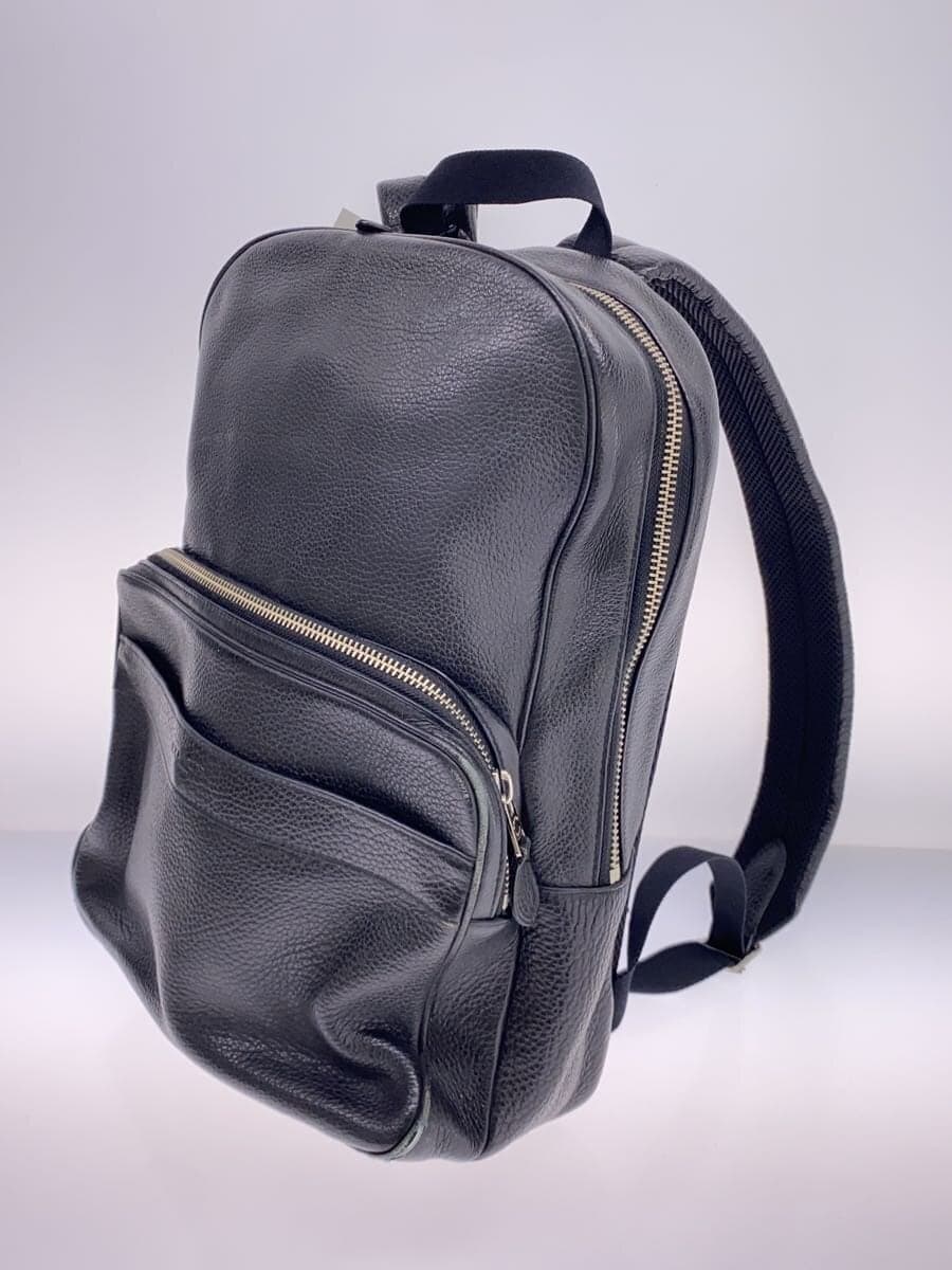 COACH Hamilton Pebbled Leather Backpack Leather BLK f72082 2