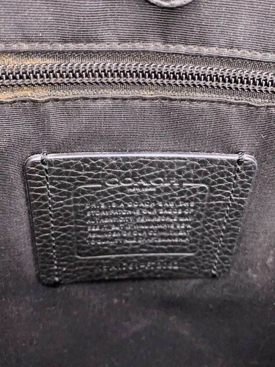 COACH Hamilton Pebbled Leather Backpack Leather BLK f72082 5