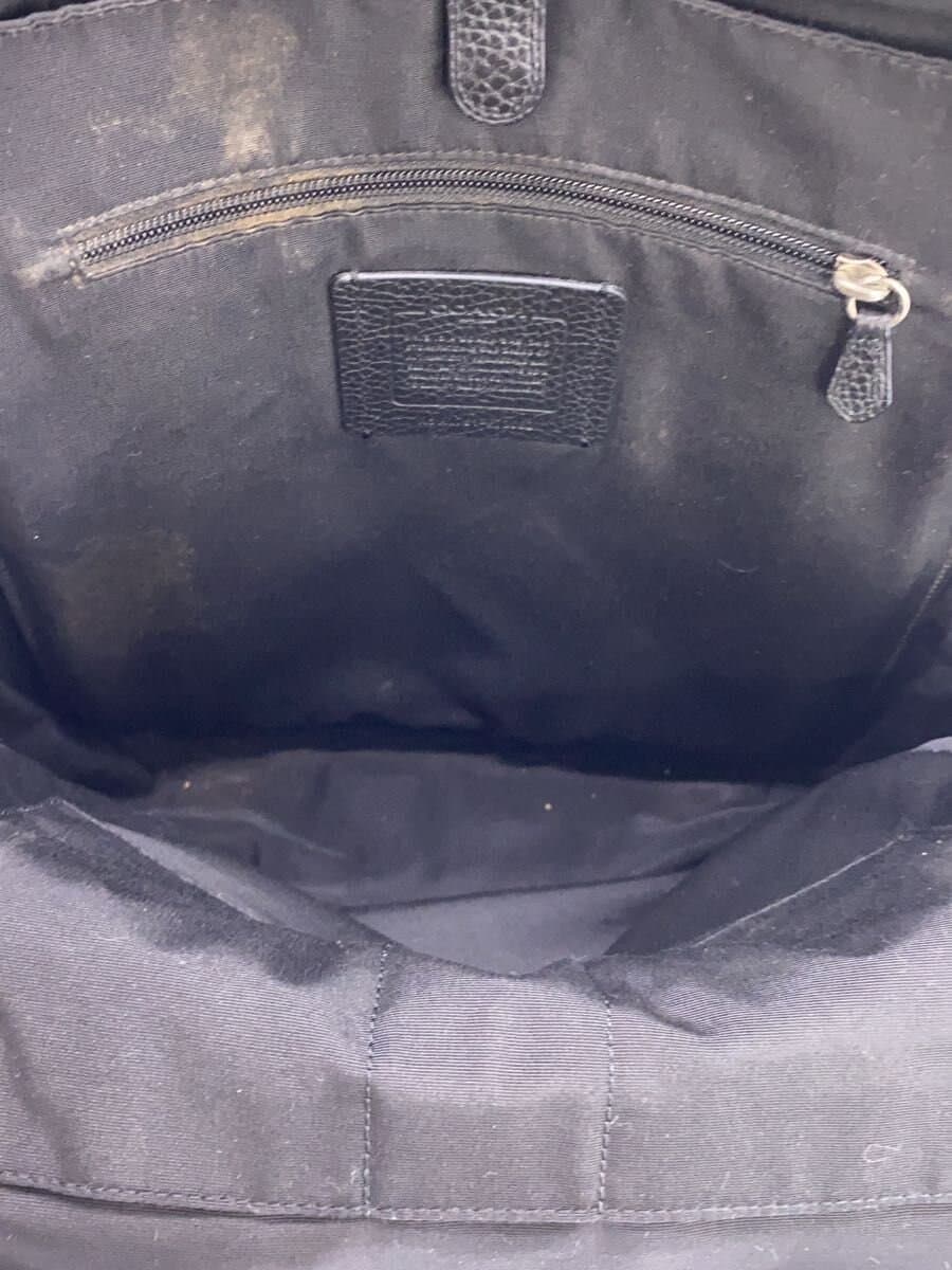 COACH Hamilton Pebbled Leather Backpack Leather BLK f72082 6