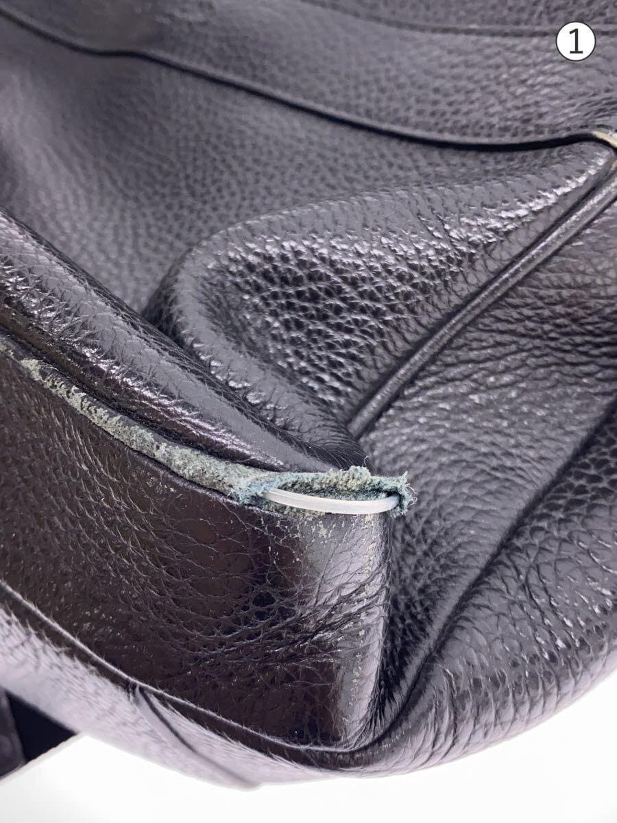 COACH Hamilton Pebbled Leather Backpack Leather BLK f72082 7