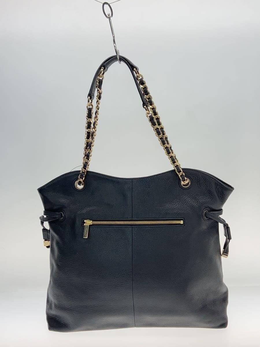 TORY BURCH Shoulder Bag Leather BLK 3