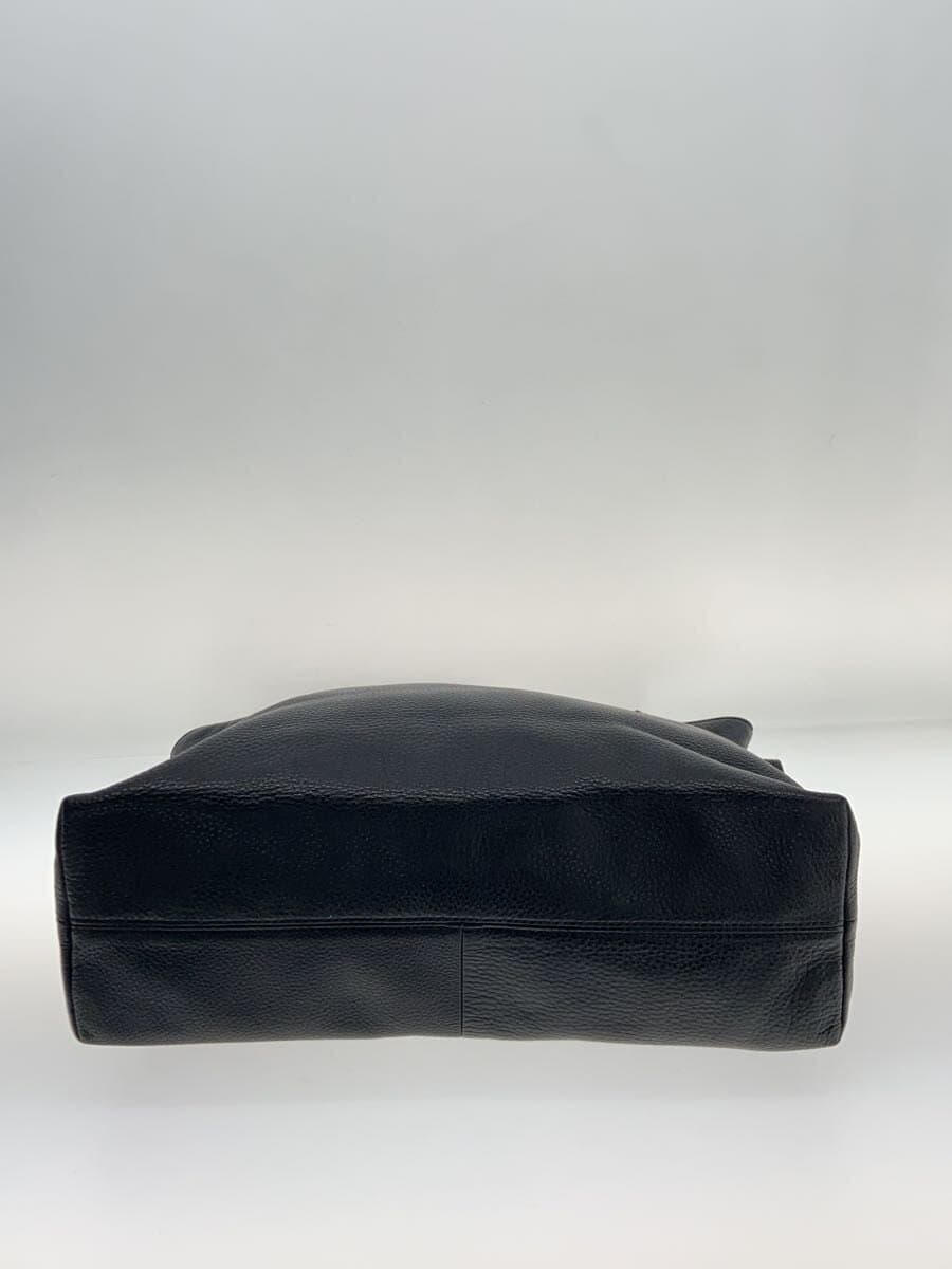 TORY BURCH Shoulder Bag Leather BLK 4