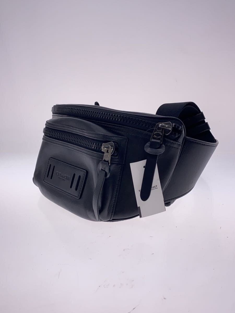 COACH Bag Leather BLK 2