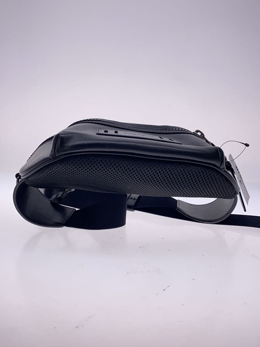 COACH Bag Leather BLK 4