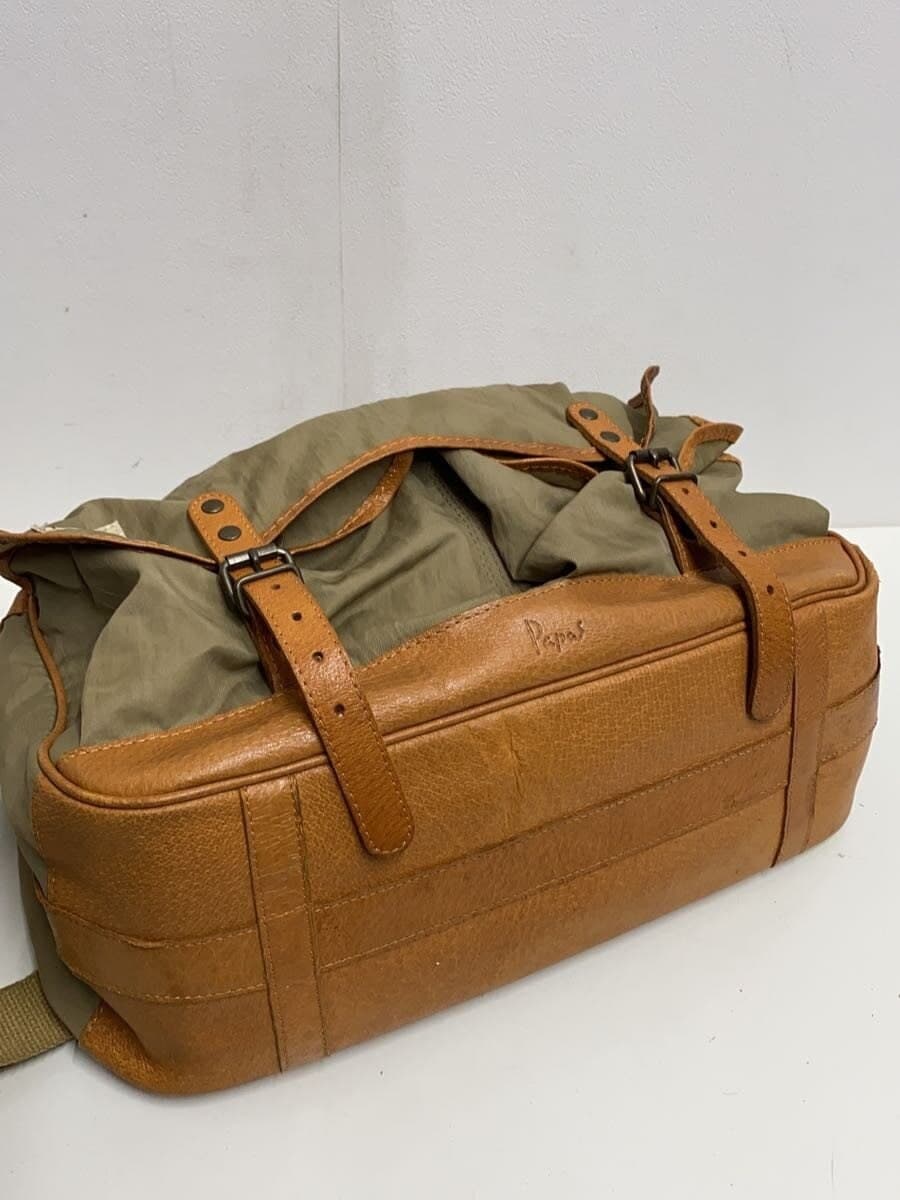 Papas90s Shoulder Bag Nylon KHK 4