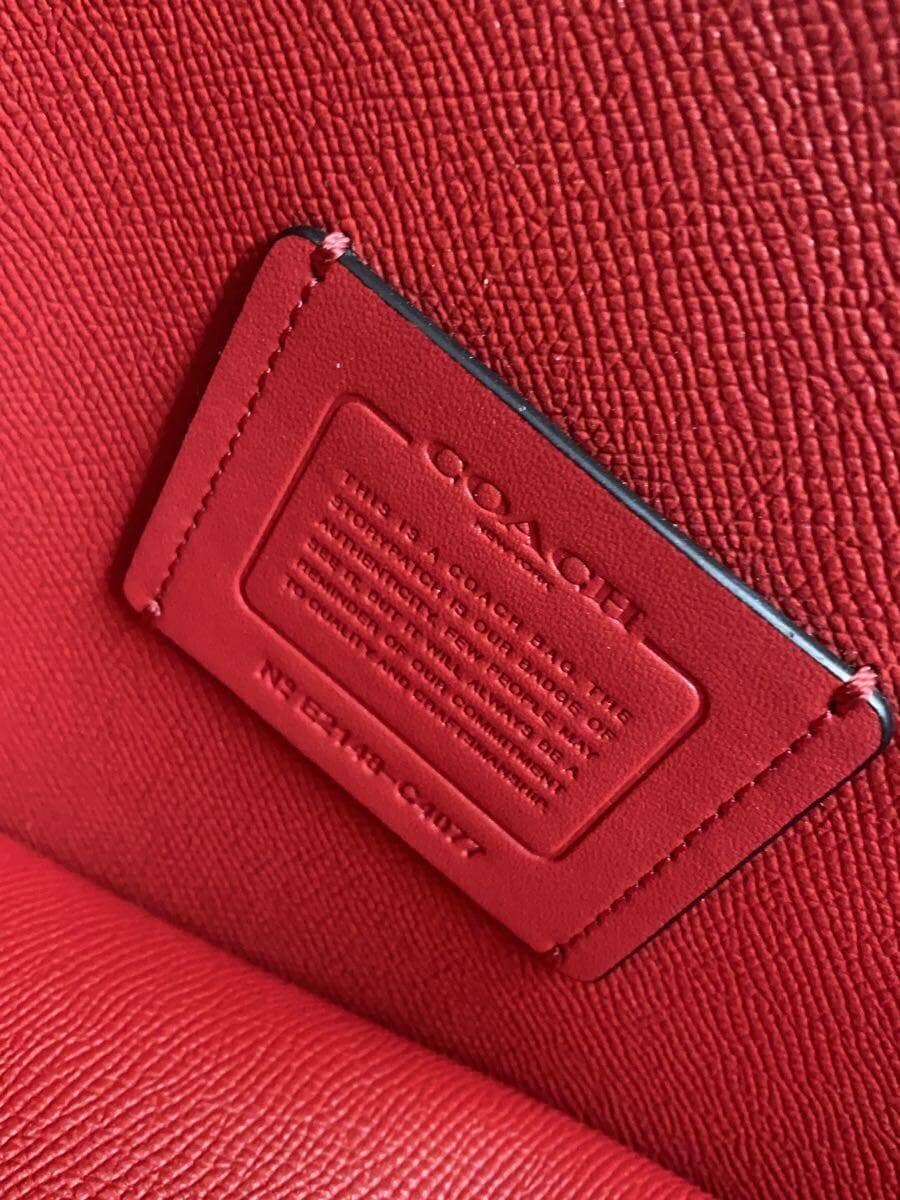 COACH Tote Bag Leather BLK E2180-C4070 5