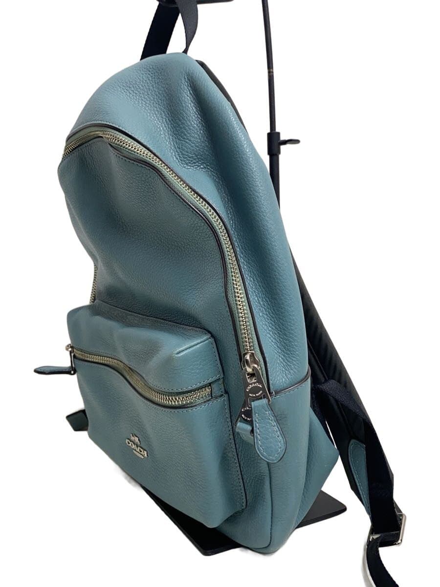 COACH Backpack Leather BLU Solid F30550 2