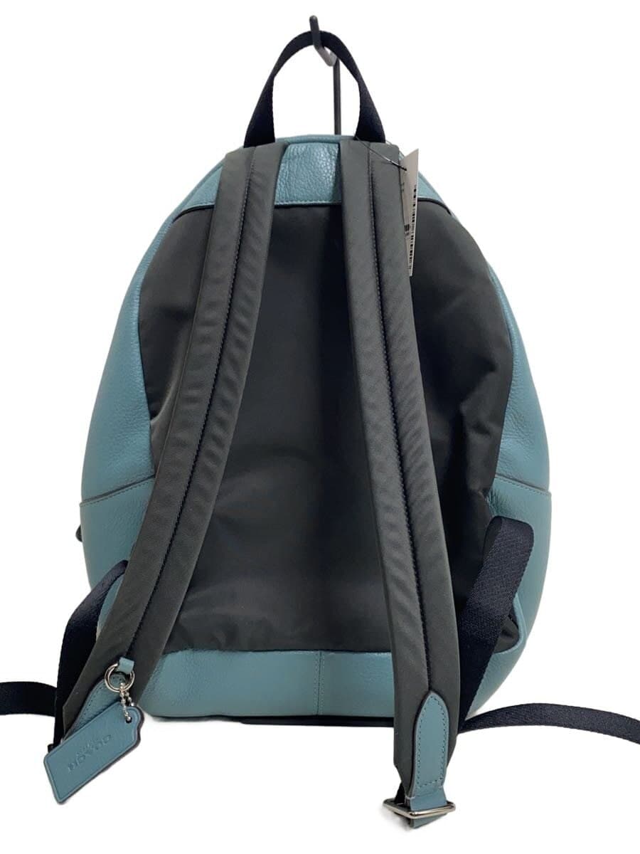 COACH Backpack Leather BLU Solid F30550 3