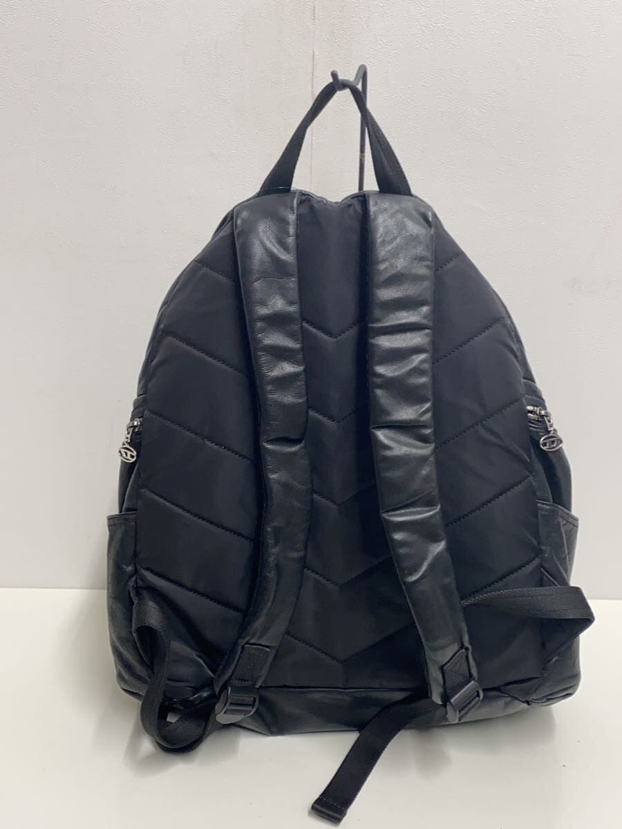 DIESEL Backpack Leather BLK 3