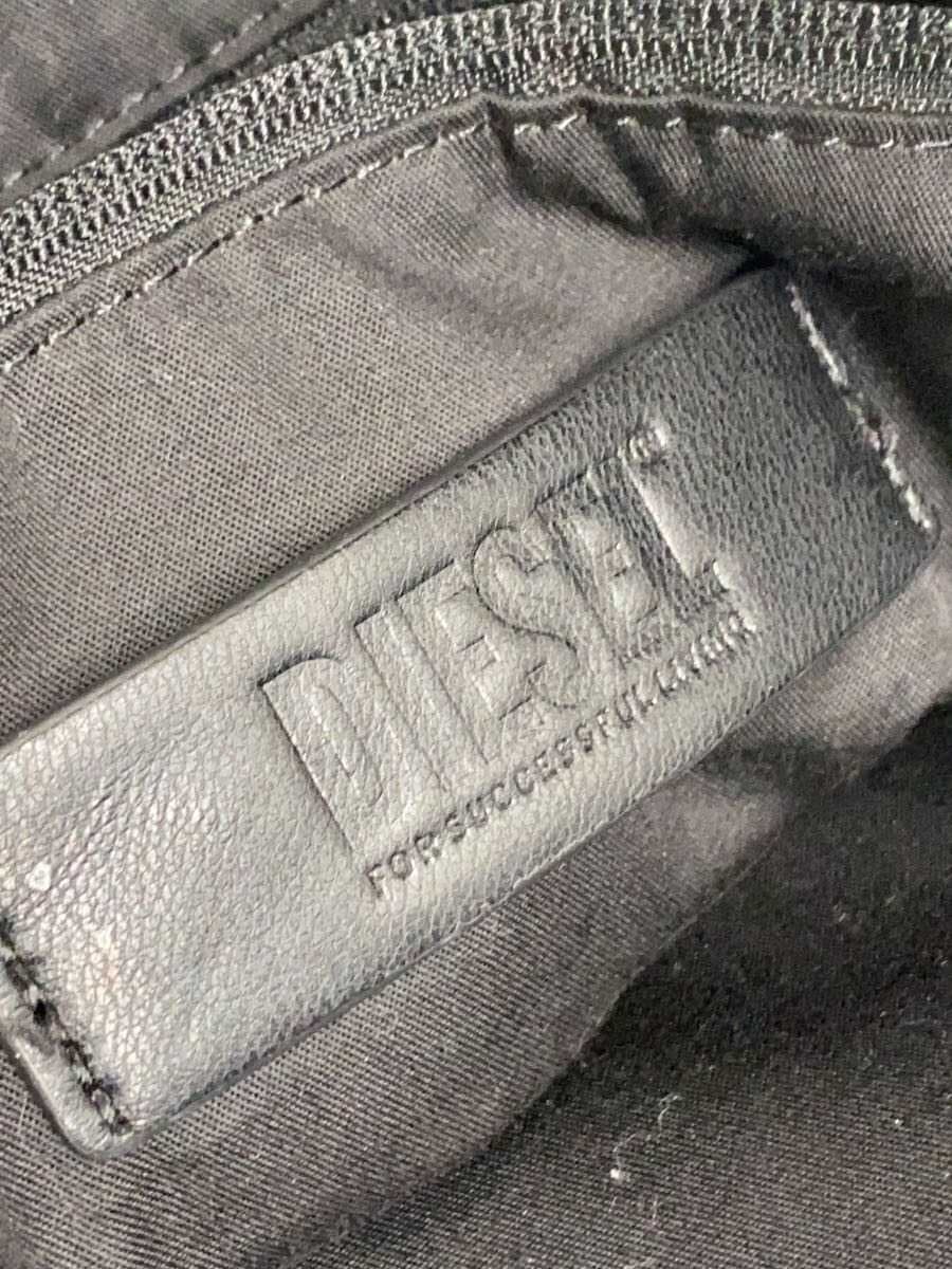 DIESEL Backpack Leather BLK 5