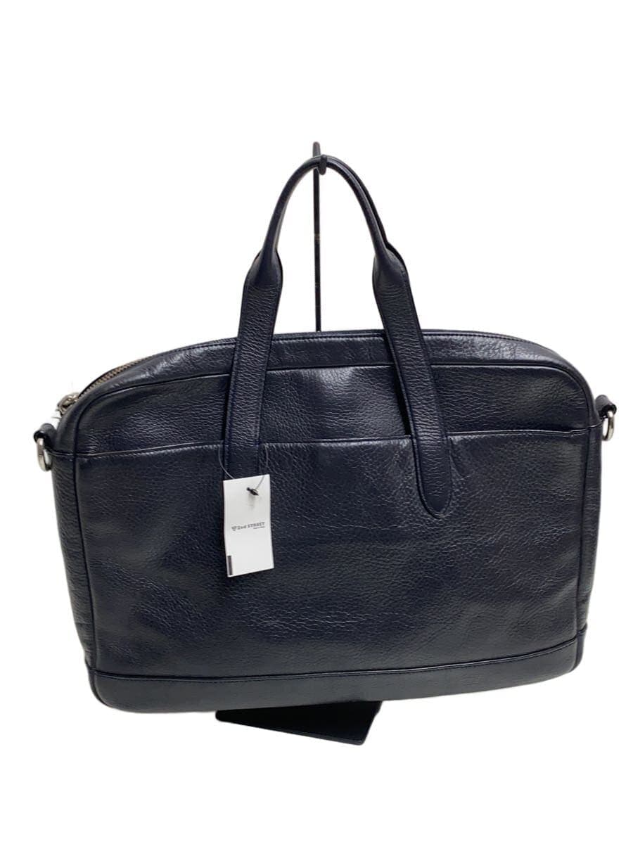 COACHHAMILTON BAG IN PEBBLE LEATHER Briefcase Leather NVY F11319