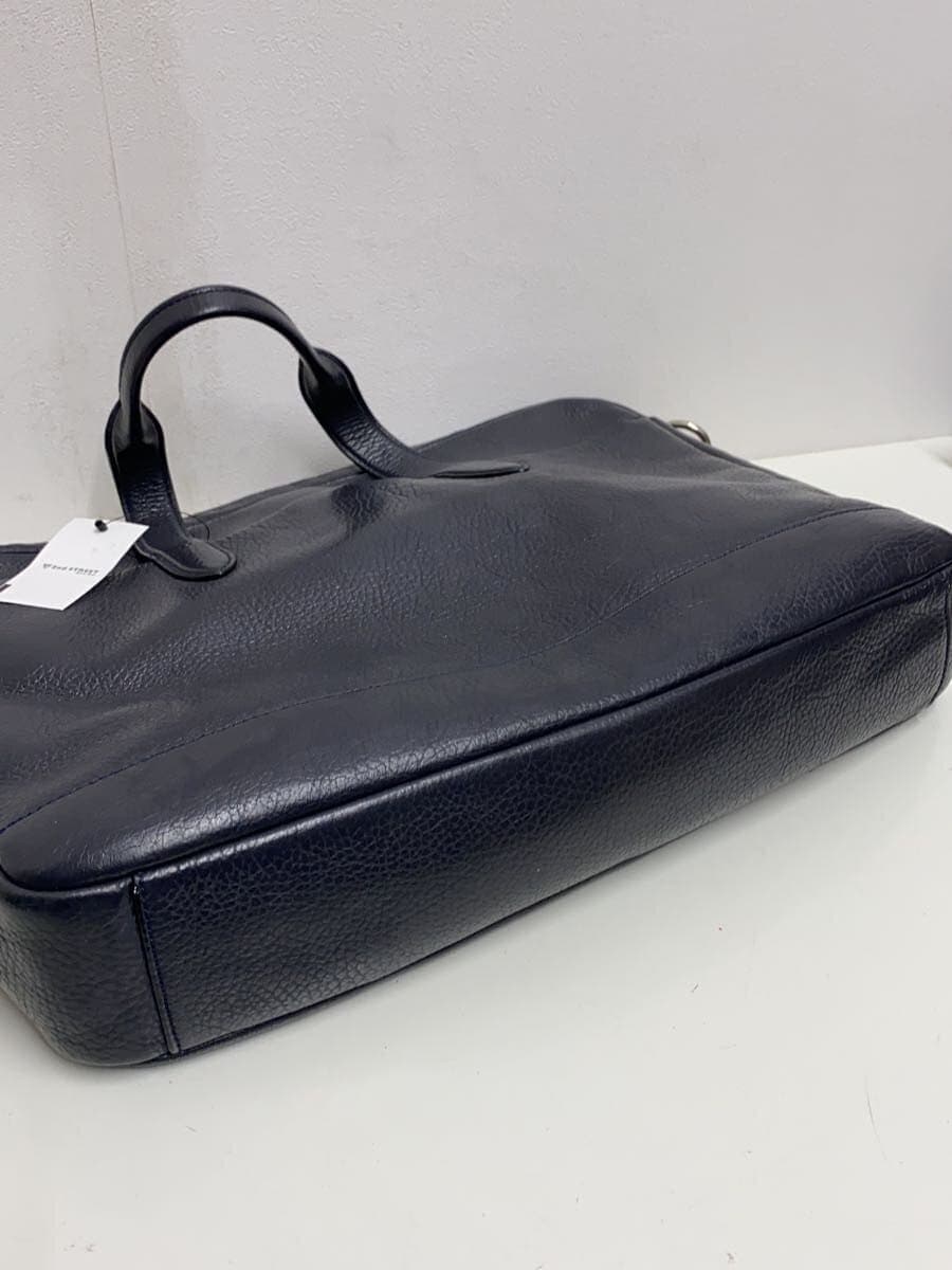 COACHHAMILTON BAG IN PEBBLE LEATHER Briefcase Leather NVY F11319 4