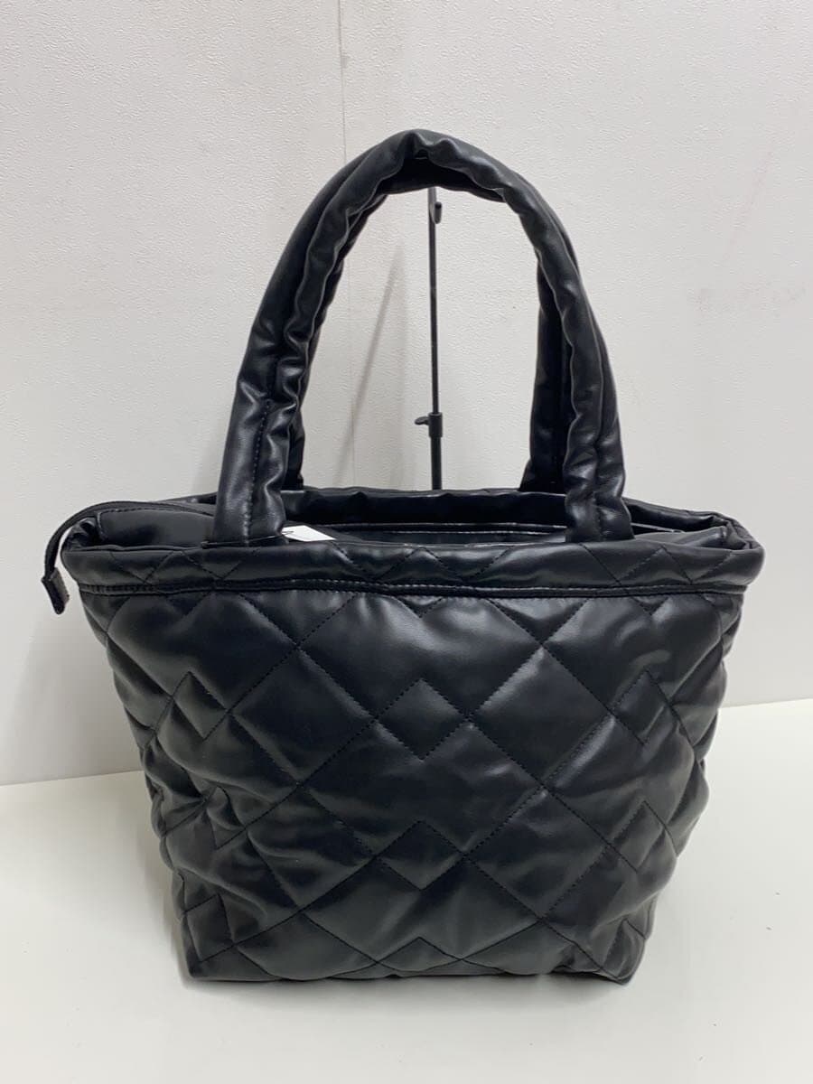 MARC JACOBS Quilted Tote Bag Polyester BLK Solid h004m01re21 001 3