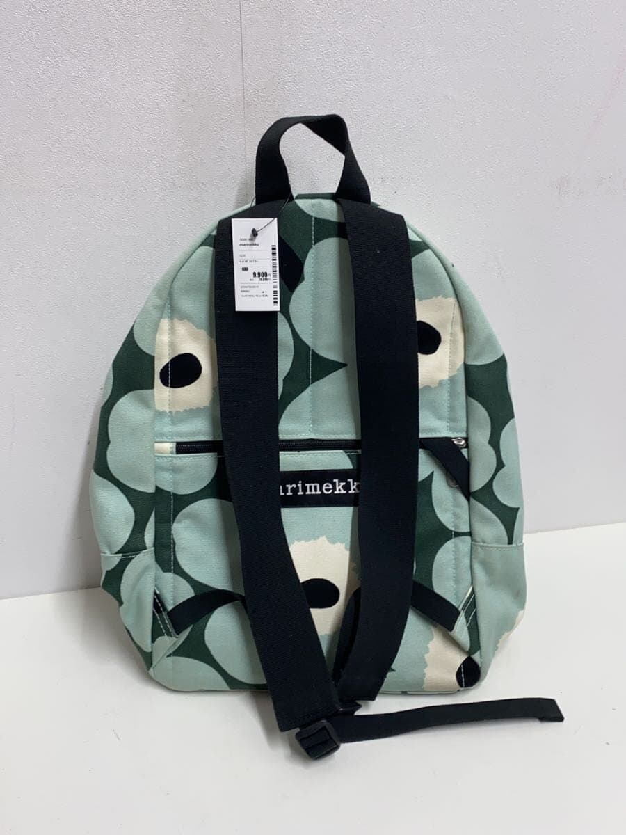 marimekko Backpack Nylon BLU Floral 3