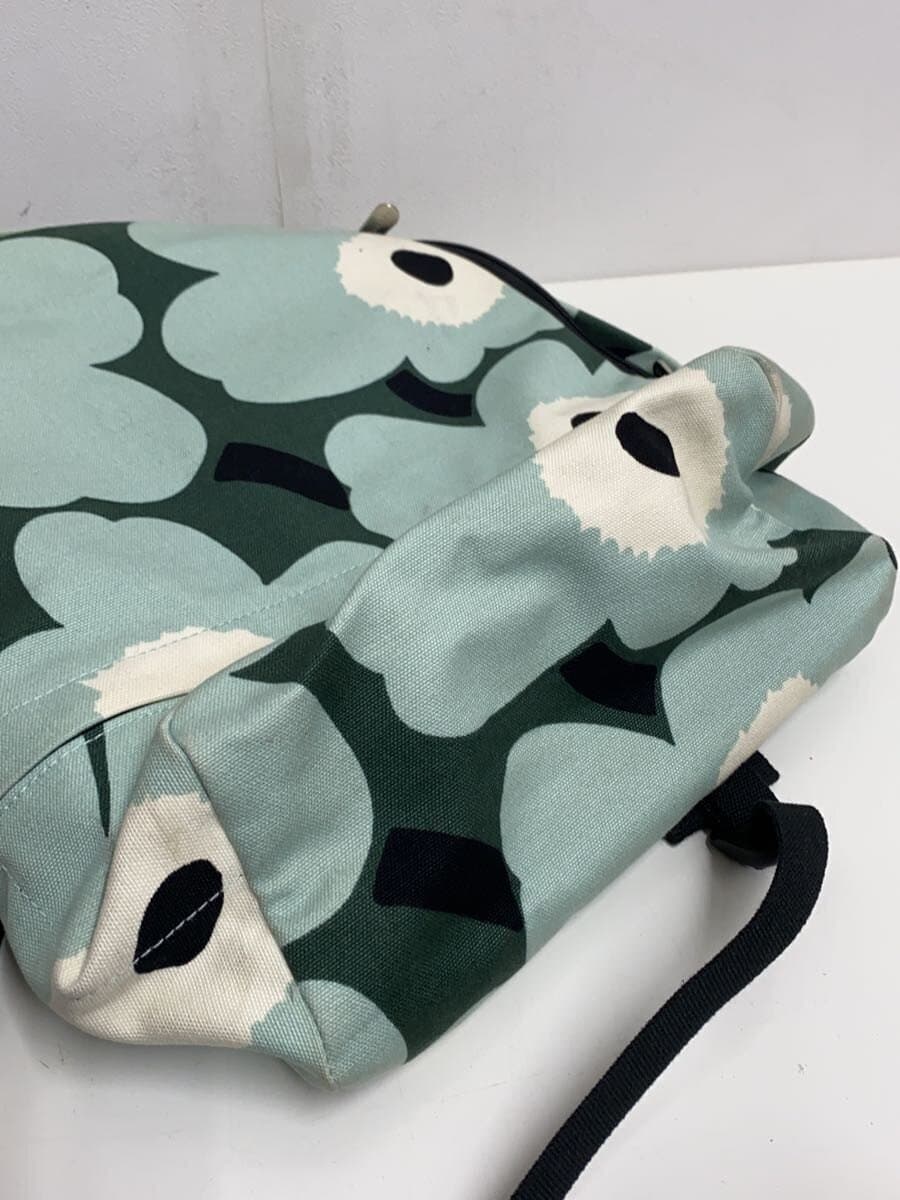 marimekko Backpack Nylon BLU Floral 4