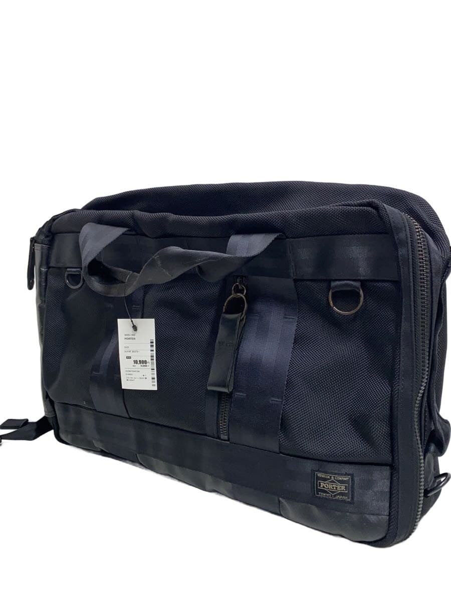 PORTERHEAT Briefcase -- BLK Solid Color 2