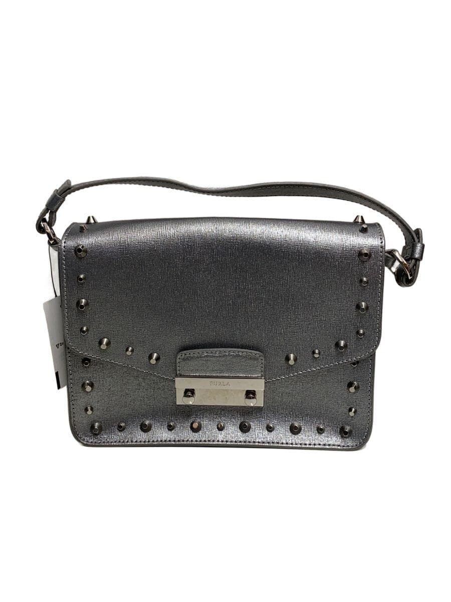 FURLAJULIA Studs Shoulder Bag -- SLV