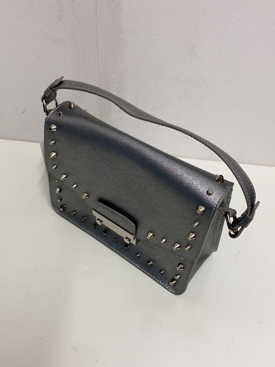 FURLAJULIA Studs Shoulder Bag -- SLV 2