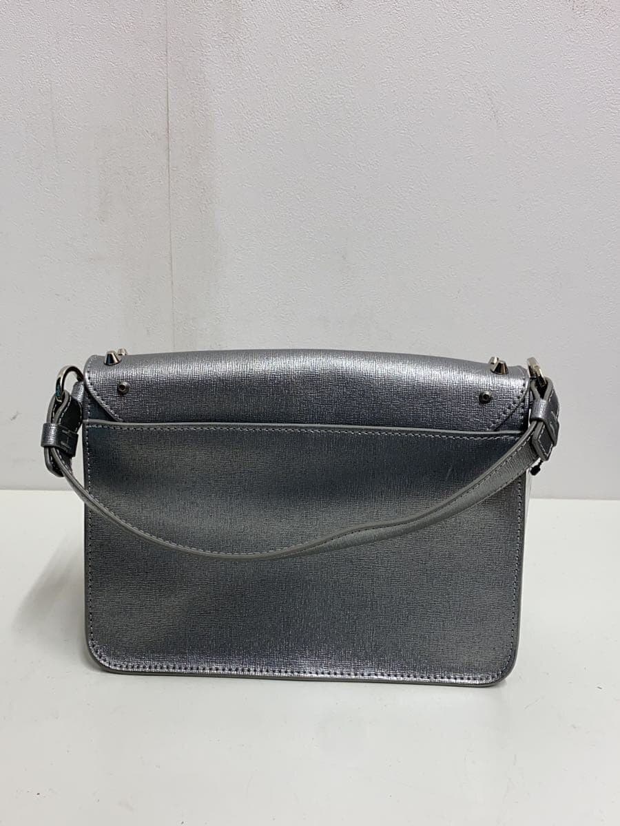 FURLAJULIA Studs Shoulder Bag -- SLV 3