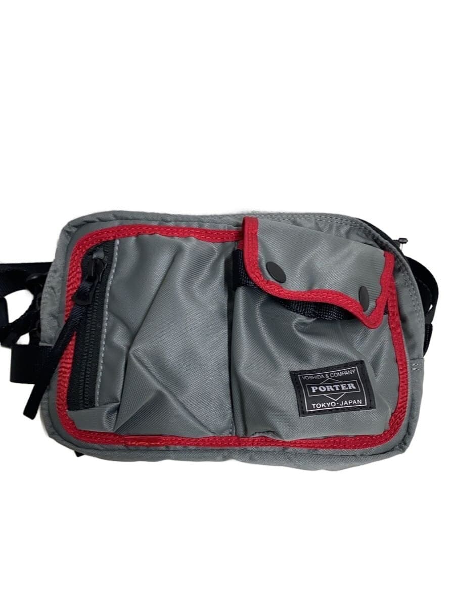 PORTER shoulder bag nylon GRY
