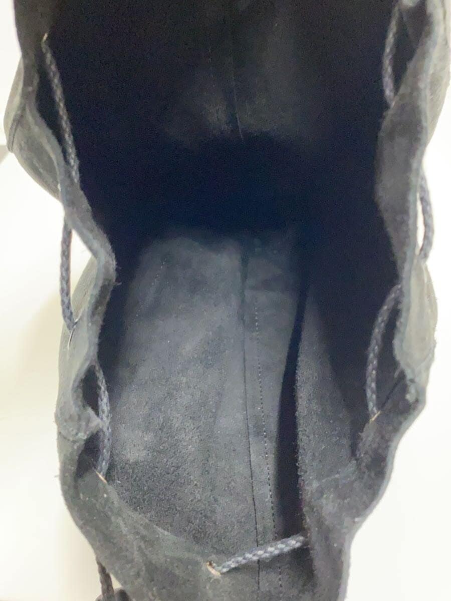 Hender Scheme drawstring pouch leather BLK plain 5