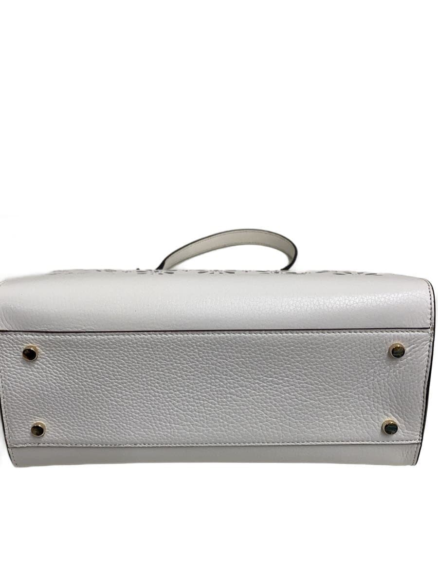 kate spade new york handbag leather WHT floral pattern 4