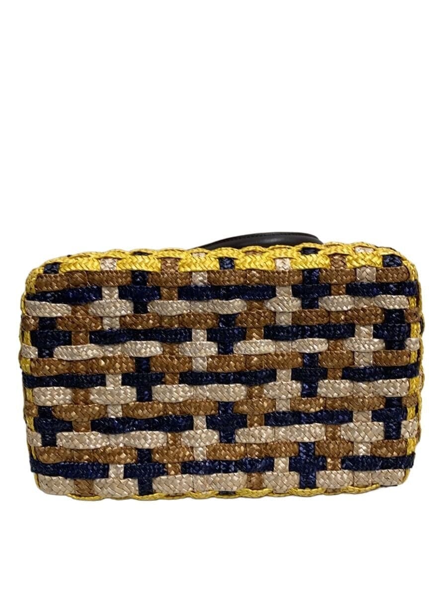 FURLA handbag PVC YLW solid color 4