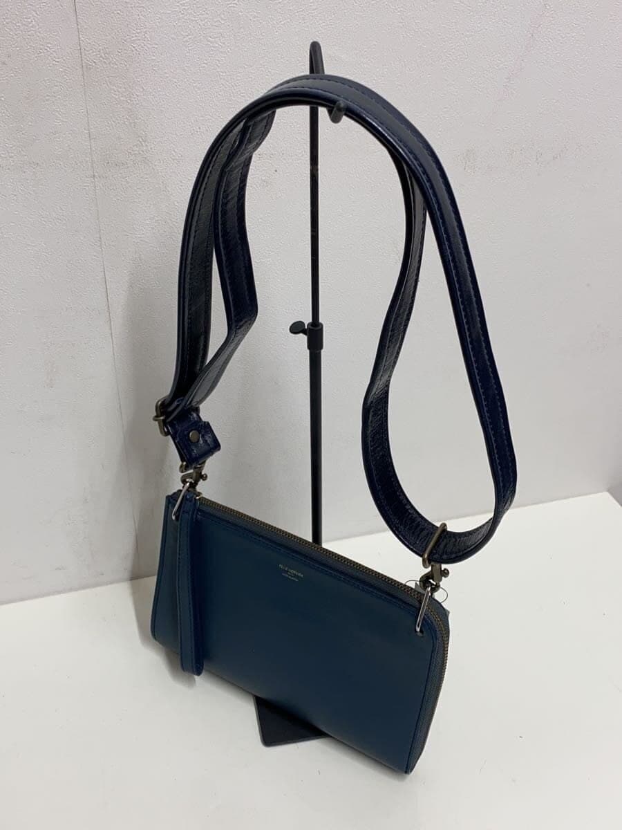 PELLE MORBIDA shoulder bag leather NVY solid color 2