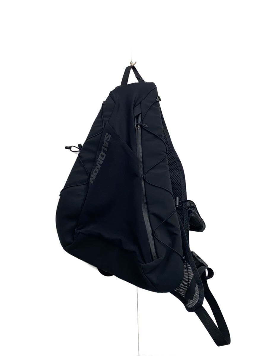 Salomonadv Crossbody Shoulder Bag Polyester Black Solid Color