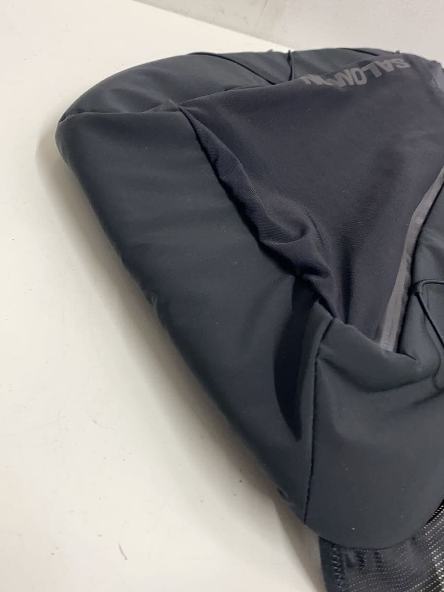 Salomonadv Crossbody Shoulder Bag Polyester Black Solid Color 4